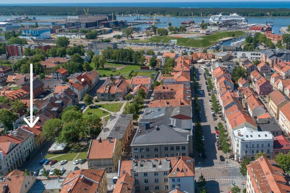 Old Town Center Studio Lägenhet Klaipėda Exteriör bild